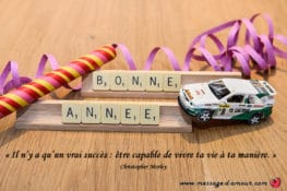 Meilleurs voeux de bonne année 2023 - Message d'amour