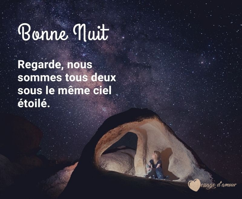 20 SMS pour dire bonne nuit mon amour 4 Rochers-et-Ciel-Plein-dÉtoiles-Bonne-Nuit-Messages