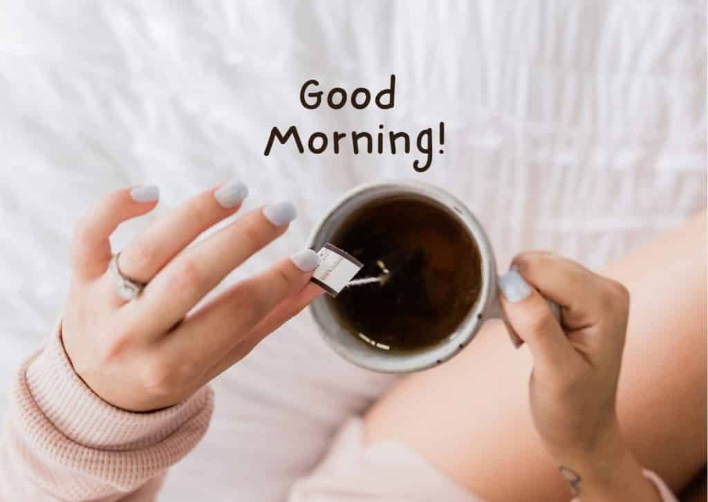 Message mignon du matin pour votre bien-aimée 8 Souhaiter une bonne journée