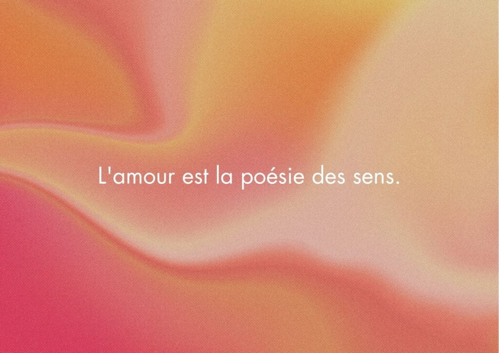 30 Messages d'amour pour la Saint Valentin 5 l'amour est la poesie des sens